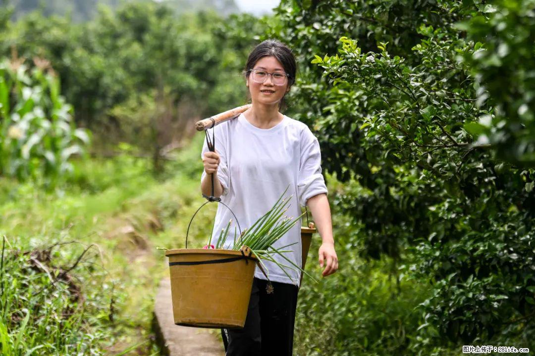 全网追的“扁担女孩”，找了一份暑假工，时薪12元 - 阜新生活资讯 - 阜新28生活网 fx.28life.com